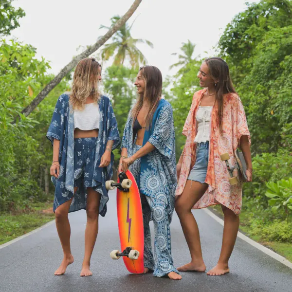 "Fire Island" Kimono
