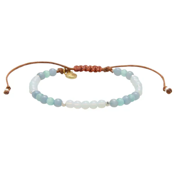 Intuition + Inner Peace  Healing Bracelet fra Lotus and Luna