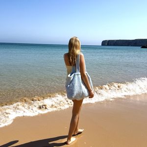 Hovedbilde "Hoddevika" Stor Strandveske i Frott&eacute;