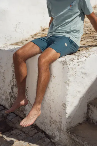 Ericeira Teal Green Shorts